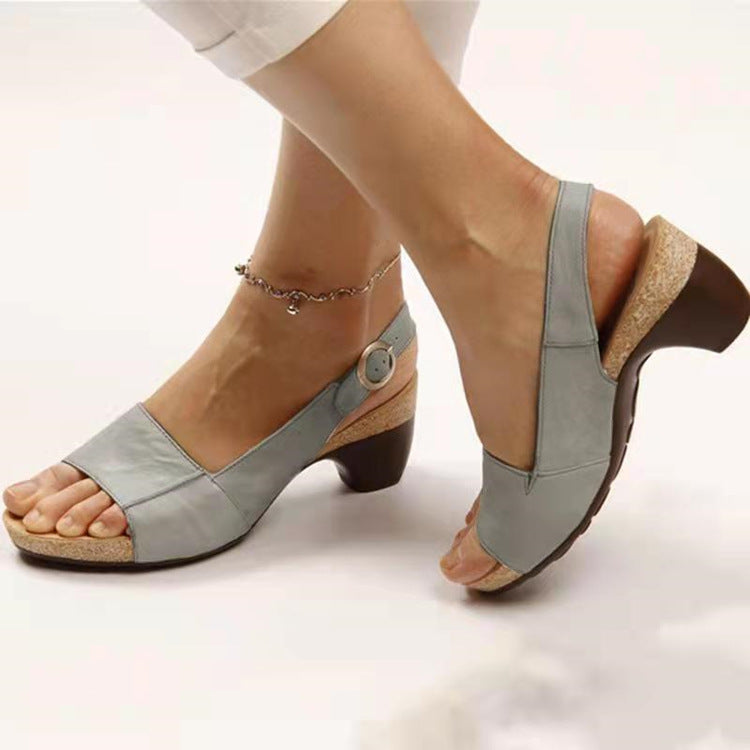 Podiflex – Peep Toe Heel Sandals